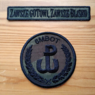 Naszywka 6 Mazowiecka Brygada Obrony Terytorialnej Polowa