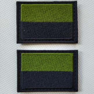 Naszywka Flaga Polska Gaszona 2szt.