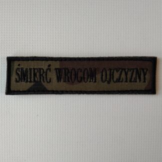 Naszywka Śmierć Wrogom Ojczyzny
