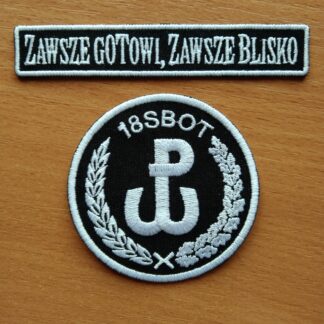 Naszywka 18 Stołeczna Brygada Obrony Terytorialnej Galowa