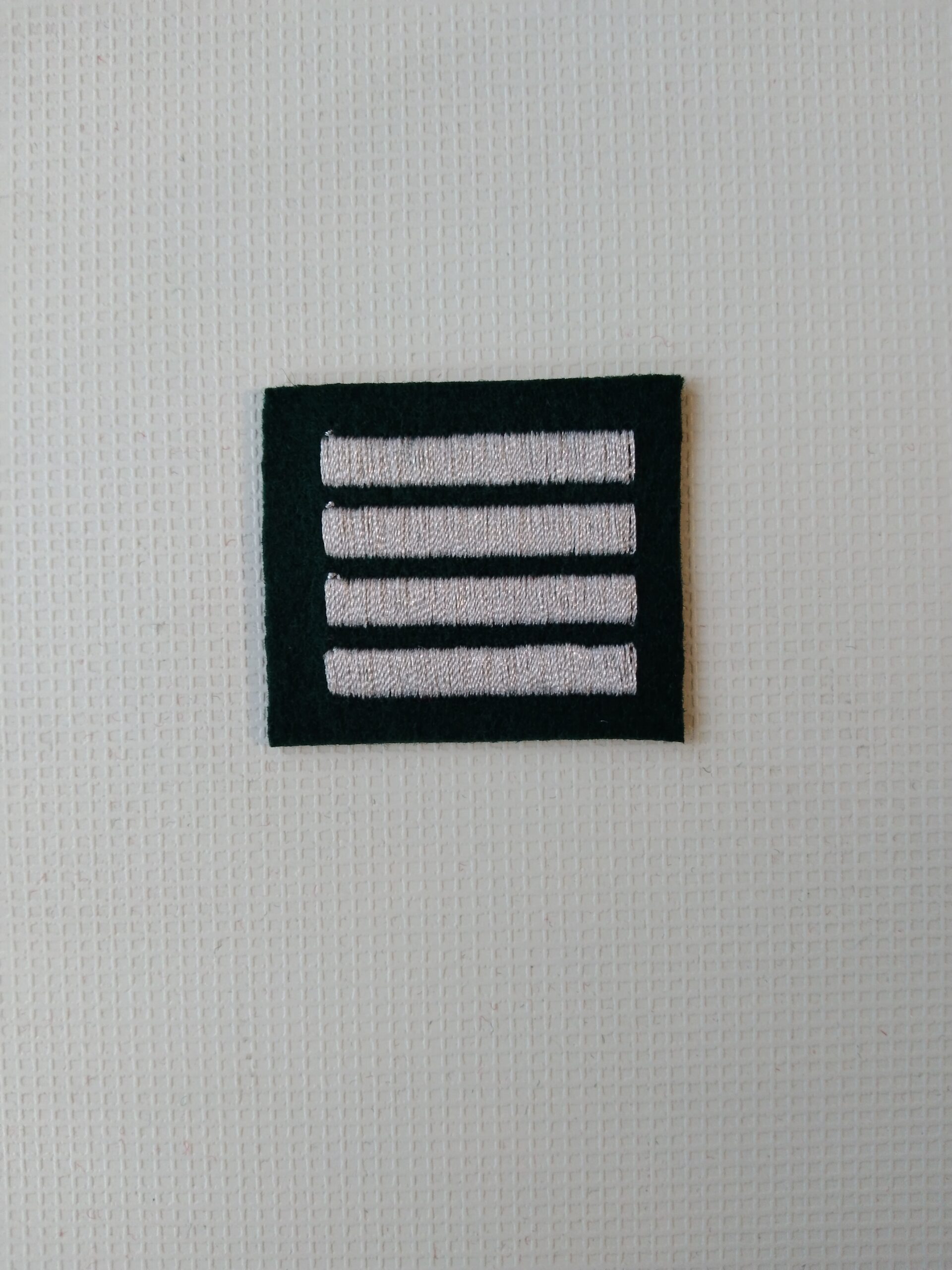 Stopień Na Beret WP Zielony – Plutonowy