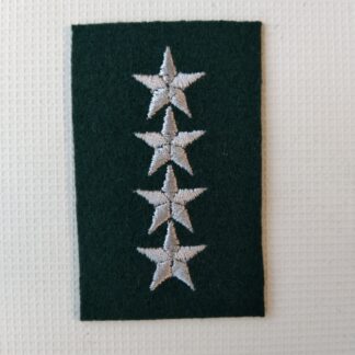 Stopień Na Beret WP Zielony – Starszy Chorąży Sztabowy