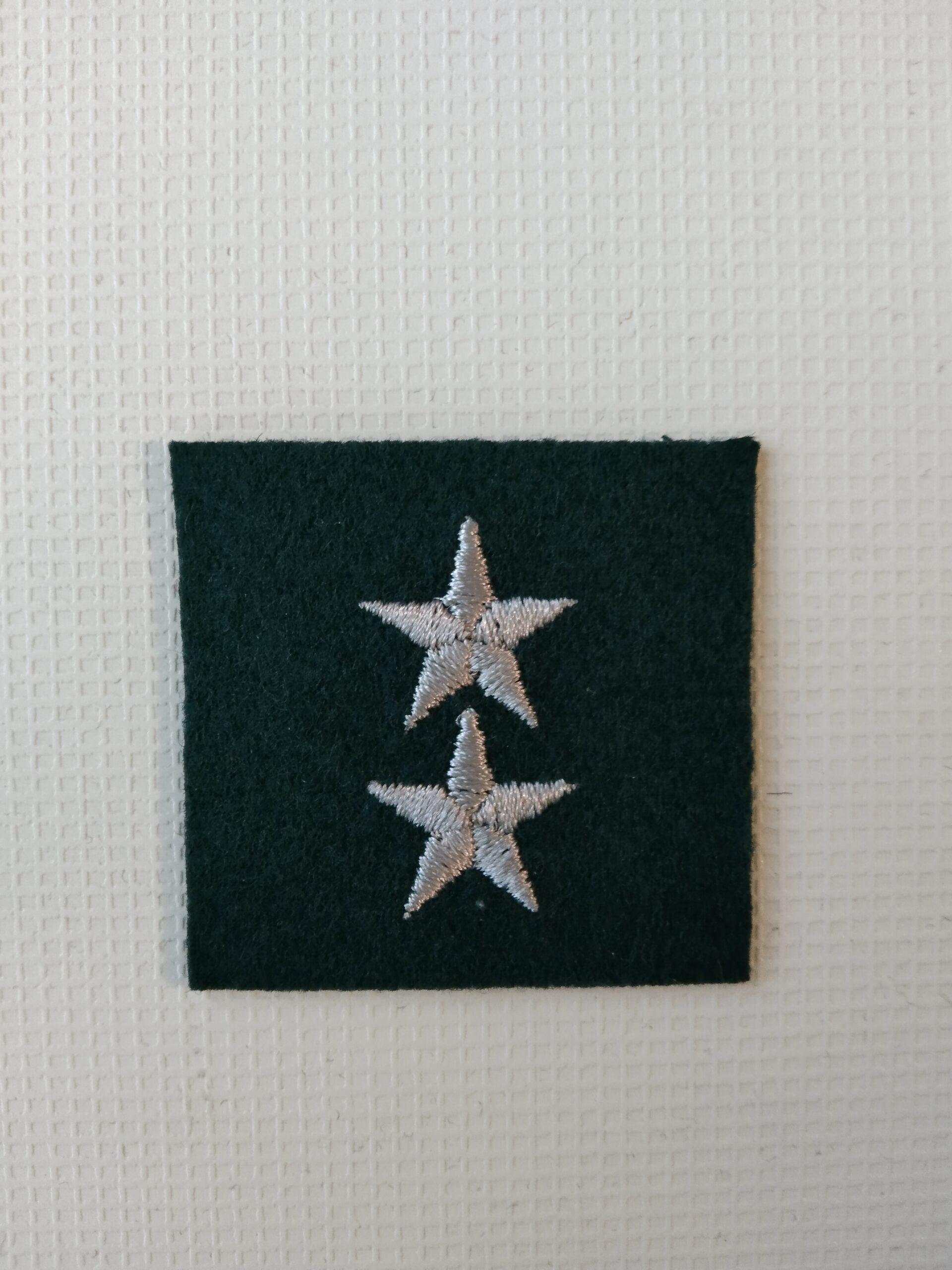 Stopień Na Beret WP Zielony – Starszy Chorąży