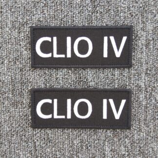 Naszywka Clio IV Komplet 2 Szt.