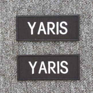 Naszywka Yaris Komplet 2 Szt.