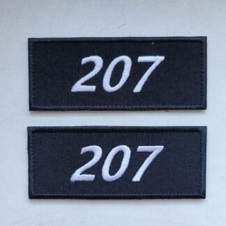 Naszywka 207 Komplet 2 Szt.