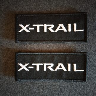 Naszywka Logo X-Trail Komplet 2szt.