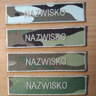 Imienniki Na Kamuflaż MultiCam Komplet 4szt.