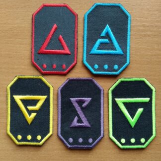 Naszywki Glif Wiedźmiński Komplet