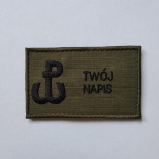 Naszywka Na Nowe Plecaki Patrolowe Czarne